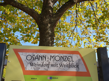 Osann-Monzel - Weinort entlang der Strecke